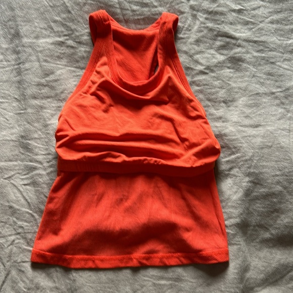 ✨ SPIRITUAL GANGSTER RIBBED TORI CROP TANK SZ L - Picture 4 of 5